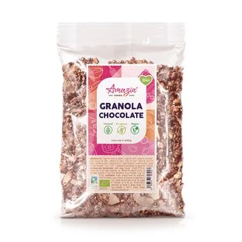 Amazin' Foods Granola Chocolate Bio Sin Gluten 400g Chocolate