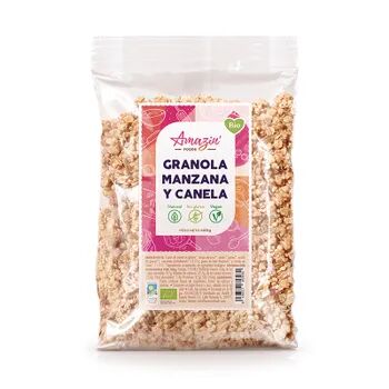 Amazin' Foods Granola Manzana y Canela Bio Sin gluten 400g Manzana-Canela
