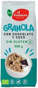 El Granero Integral Granola Con Chocolate Y Coco Bio 350g Chocolate-Coco