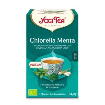 Yogi Tea Chlorella Menta 17 Infusiones