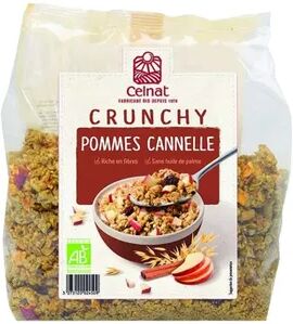 Celnat Crunchy Manzanas Y Canela Bio 500g