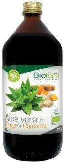 Biotona Jugo Aloe Vera+ Jengibre+ Curcuma Bio 1L