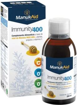 Manuka Health Manuka New Zealand Manukaid Immunity 400+ Jarabe 250ml