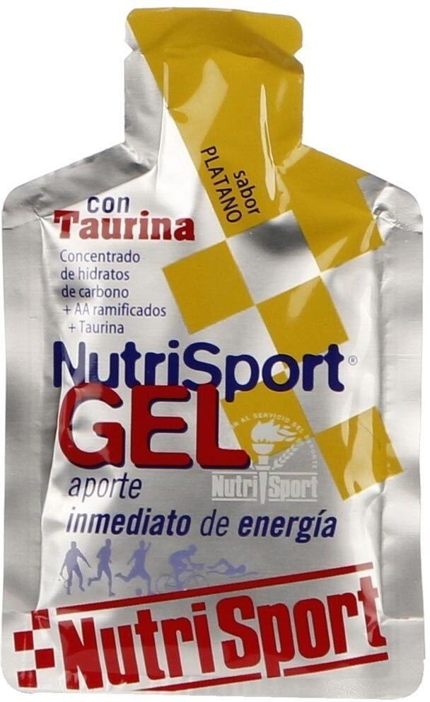 Nutrisport Energía instantánea gel nutr. taurina platano