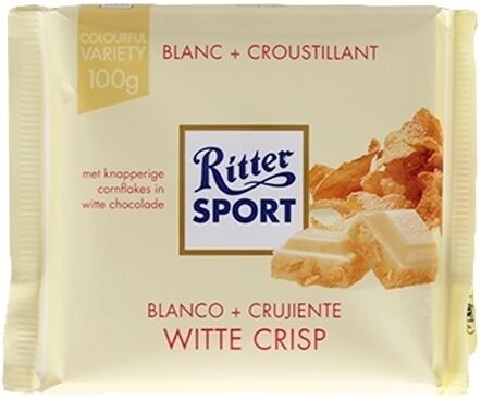 Ritter Sport Barritas energéticas r.sport tabl. blanco crujiente