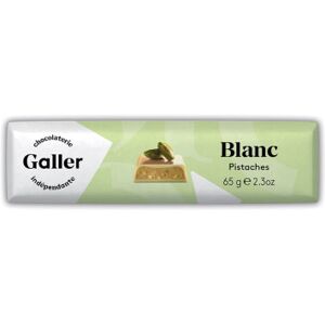 Suklaapatukka Galler White Pistachios, 65 g