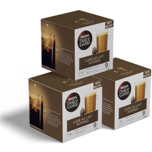 Kahvikapselisarja NESCAFÉ® Dolce Gusto® Café au Lait Intenso, 3 x 16 kpl.