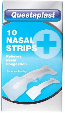 Questaplast Nasal Strips 10 kpl Lis&auml;laitteet