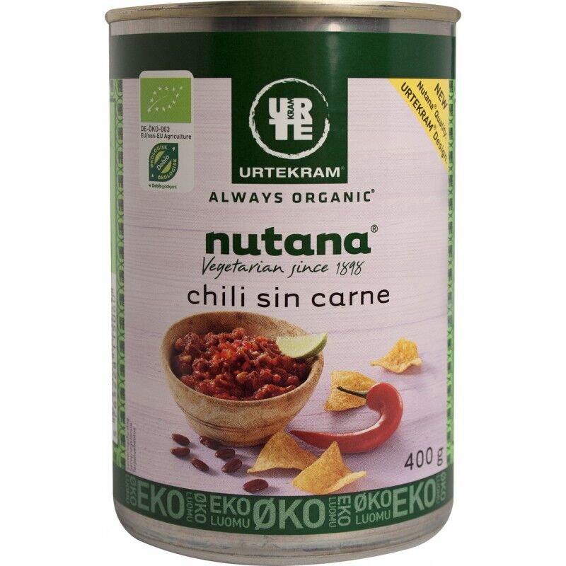 Urtekram Chili Sin Carne luomu 400 g Kasvissy&ouml;jille