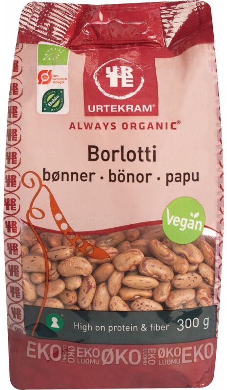 Urtekram Borlotti papu luomu 300 g Pavut &amp; linssi