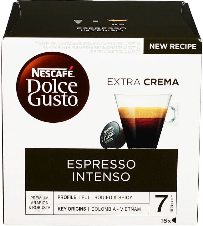 Nescafe Dolce Gusto Espresso Intenso 16 kpl Kahvityynyt