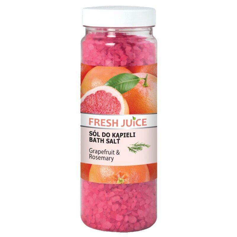 Fresh Juice Bath Salt Grapefruit &amp; Rosemary 700 g Kylpykiteet