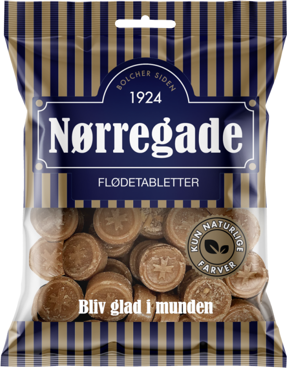 N&oslash;rregade kermakarkit 125 g Karkki