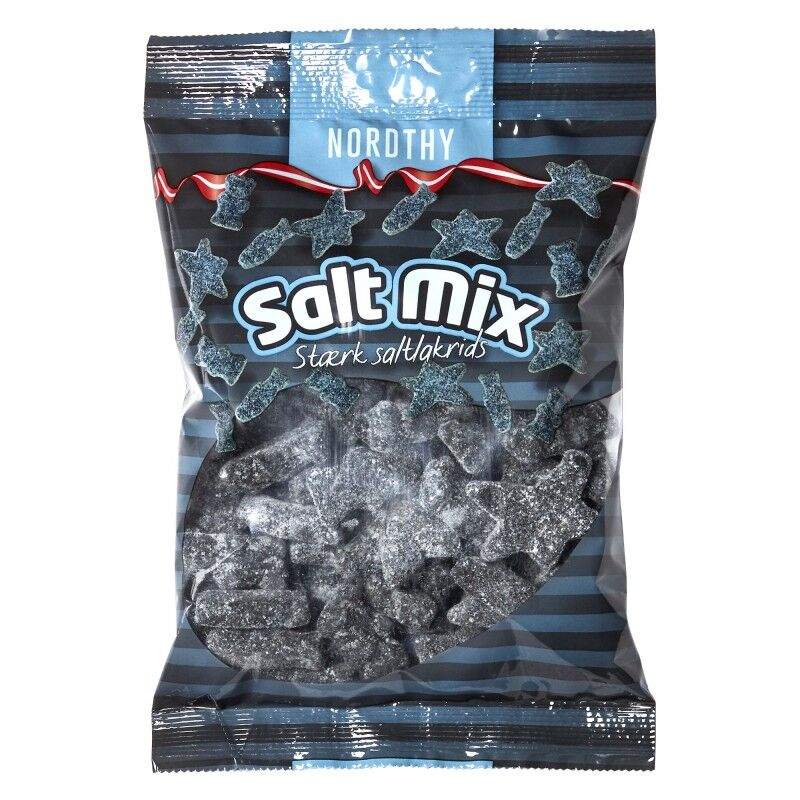 Nordthy Salt Mix voimakas suolalakritsi 900 g Karkki
