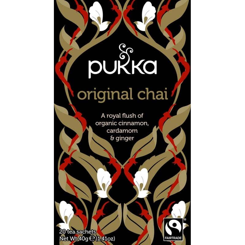 Pukka Original Chai Luomu 20 pussia Tee