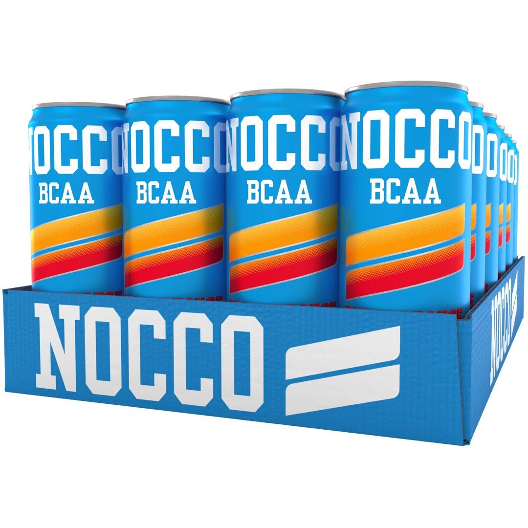 NOCCO 24 X Nocco Bcaa, 330 Ml, Blood Orange Del Sol