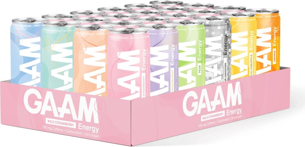 GAAM 24 X Gaam Energy, 330 Ml