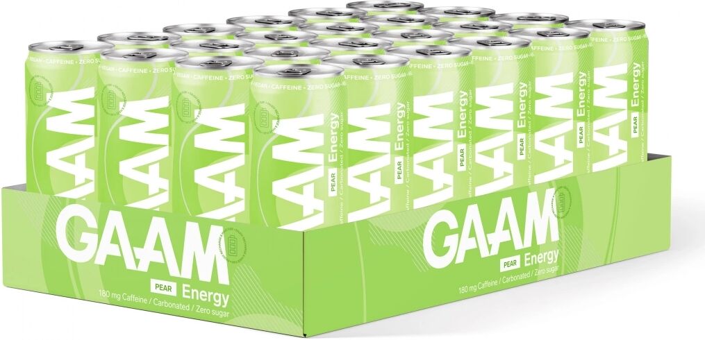 GAAM 24 X Gaam Energy, 330 Ml, Pear