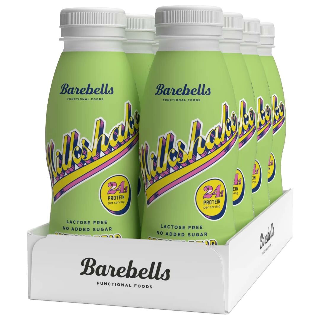 Barebells 8 X Barebells Milkshake, 330 Ml, Creamy Pear
