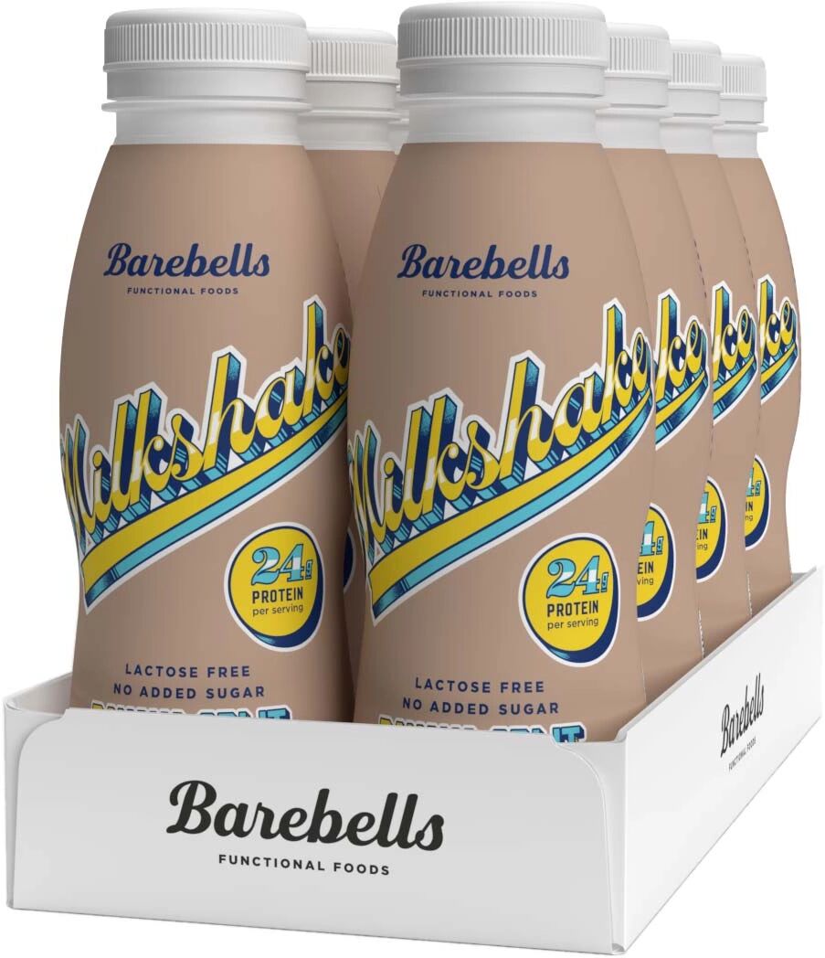 Barebells 8 X Barebells Milkshake, 330 Ml, Banana Split