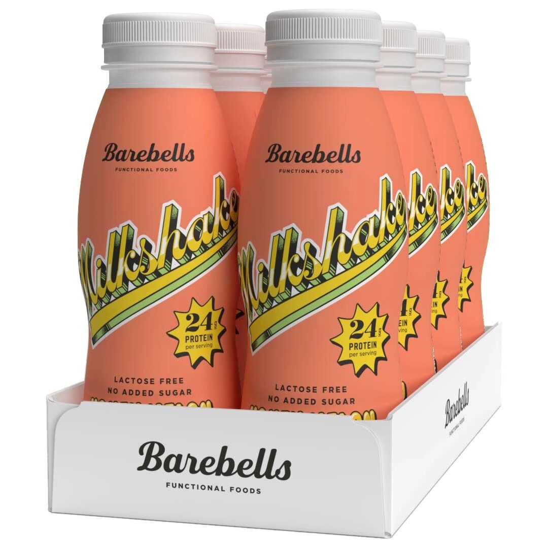 Barebells 8 X Barebells Milkshake, 330 Ml, Honey Melon