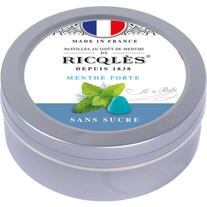 Ricqles Pastilles Menthe Sans Sucres Boîte 45g - Publicité