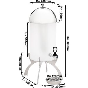 GGM GASTRO - Distributeur de lait - Chrome