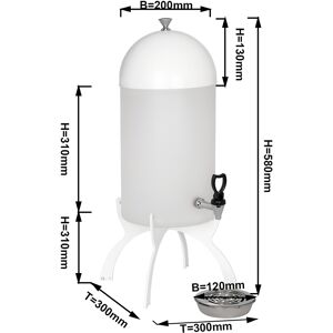 GGM GASTRO - Distributeur de lait - Blanc