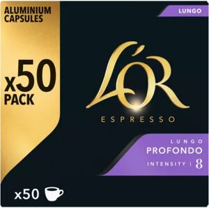 Capsules L'OR Espresso LUNGO PROFONDO x5 - Publicité