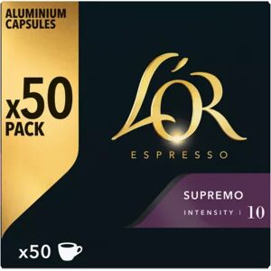 Capsules L'OR Espresso SUPREMO x50 260g - Publicité