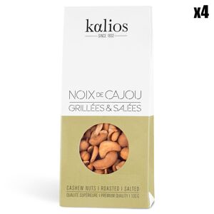 - 4 Paquet de Noix de Cajou grillées et Salées 4x100 gr