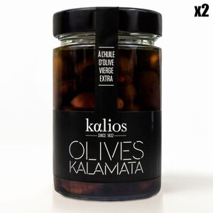 Kalios - 2 Pots d'Olives Kalamata à l'huile d'olive 2x310 gr - Publicité