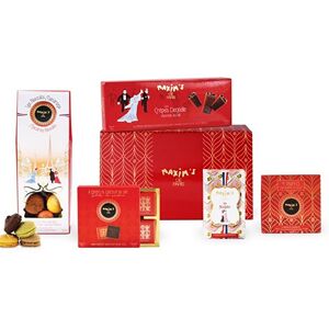 Maxim's de Paris - Coffret 100% Gourmand 323 gr - Publicité