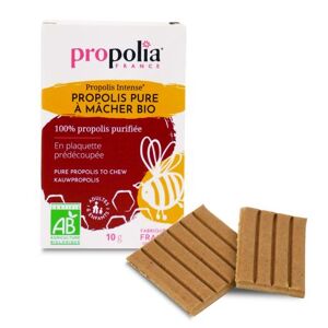 Propolia Propolis pure a macher bio - 100% propolis purifiee 10g