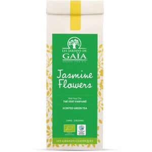 Les Jardins de Gaïa The vert au jasmin bio jasmine flowers 100g