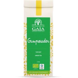 Les Jardins de Gaïa The vert bio gunpowder - nature 100g