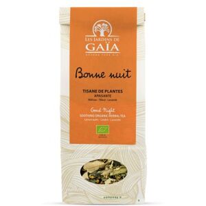 Les Jardins de Gaïa Tisane bio bonne nuit - melisse, tilleul 50g