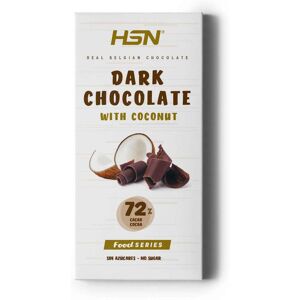 HSN Tablette de chocolat noir et noix de coco sans sucre ajoute - 100g