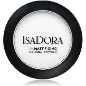 IsaDora Matt Fixing Blurring Powder poudre transparente matifiante pour un look parfait teinte 10 Translucent 9 g