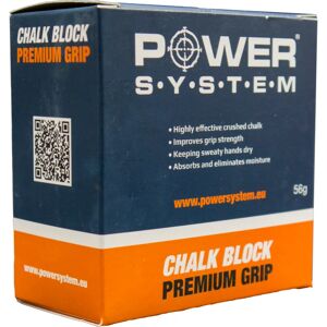 Power System Gym Chalk Block cube de magnésium 56 g