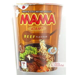 Soupe de nouilles au Boeuf en bol de 70g Mama