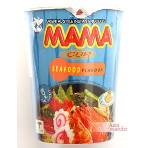 Asiamarche france Soupe de nouilles aux fruits de mer en bol de 70g Mama