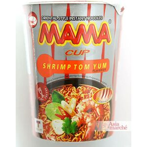 Asiamarche france Soupe piquante de nouilles a la crevette Tom Yum en bol de 70g Mama