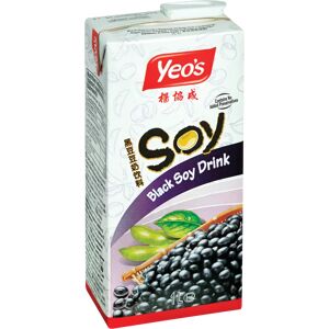 Asiamarche france Lait aux graines de soja noires 1L Yeo