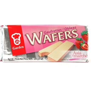 Asiamarche france Gaufrettes saveur fraise 200g