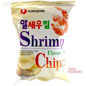 Asiamarche france Chips rondes aux crevettes 75g Nongshim