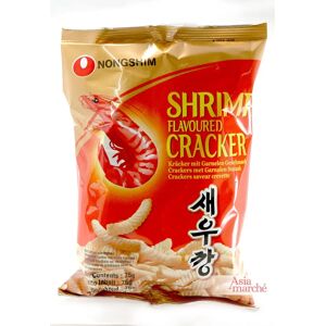 Asiamarché france Chips saveur crevettes 75g Nongshim - Publicité