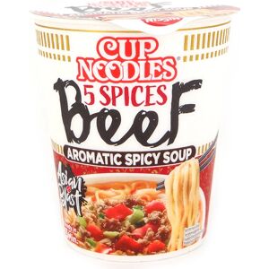 Asiamarche france Soupe de nouilles au boeuf 5 parfums 63g Cup Noodle