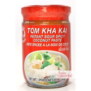 Asiamarche france Pate pour Bouillon de soupe Tom Kha Kai 227g Coq