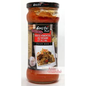 Asiamarche france Sauce pimentee au sesame et a l'ail pour wok 300ml Exotic Food